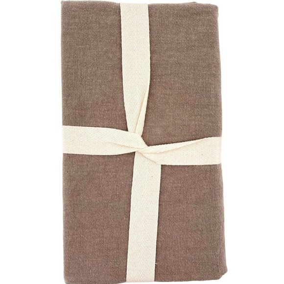 NEW Southern Living King Sham Garrison Mauve Linen Cotton MSRP $68 - Picture 3 of 5